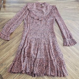 NWOT Dôen long sleeve mini dress